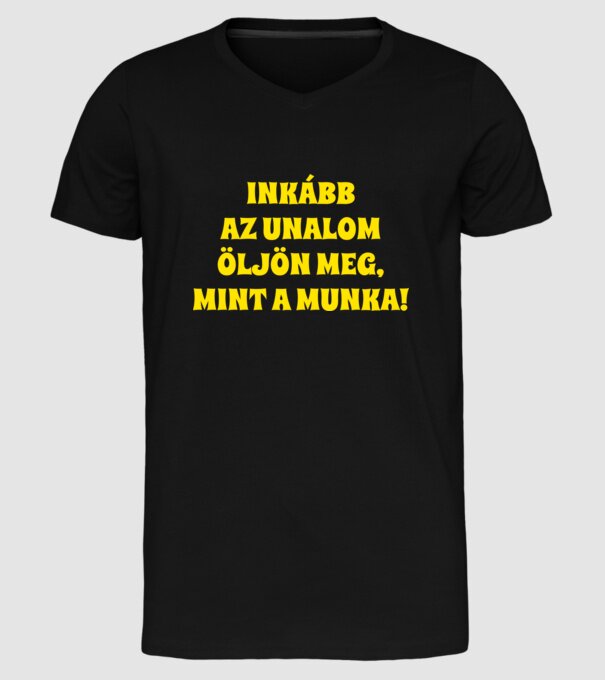  minta fekete pólón