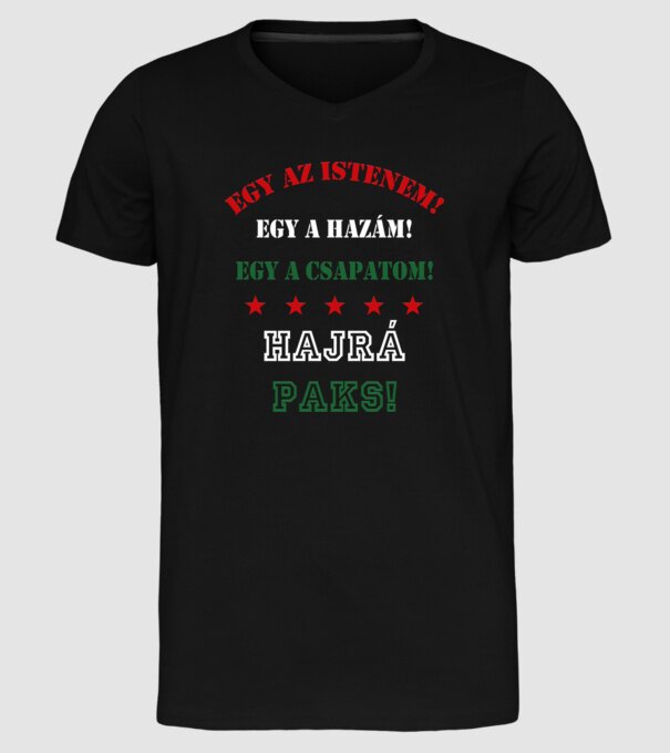 minta fekete pólón