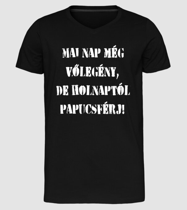  minta fekete pólón