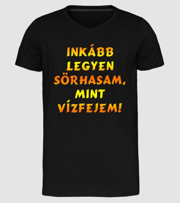  minta fekete pólón