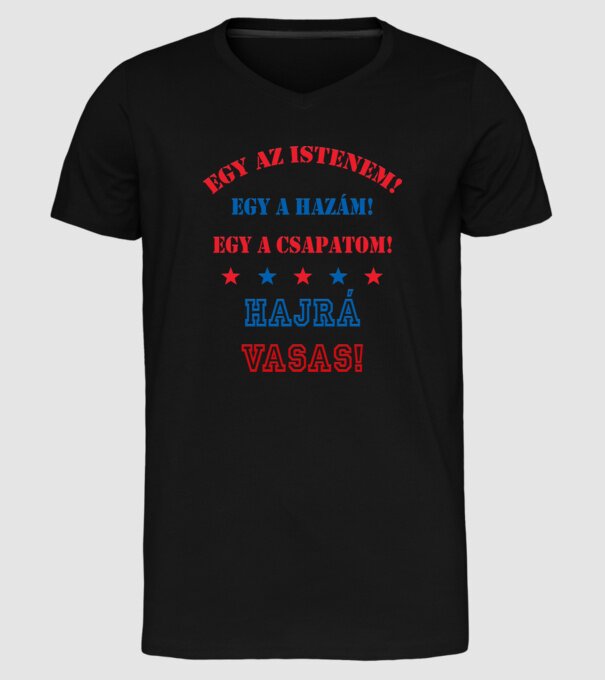  minta fekete pólón