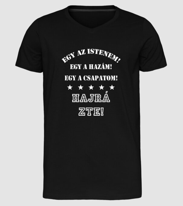  minta fekete pólón