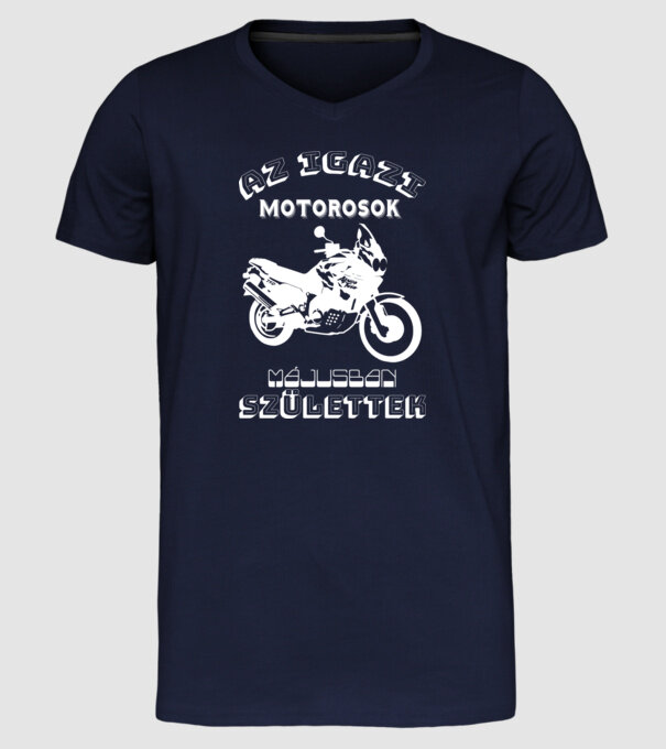 minta sötétkék pólón