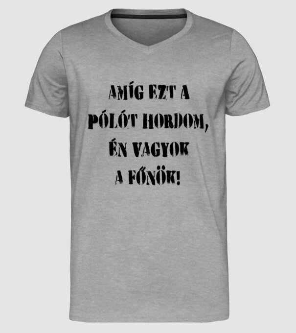  minta szürke pólón