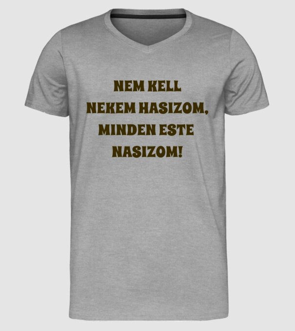  minta szürke pólón