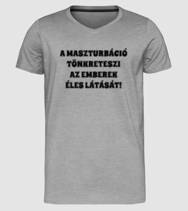  minta szürke pólón