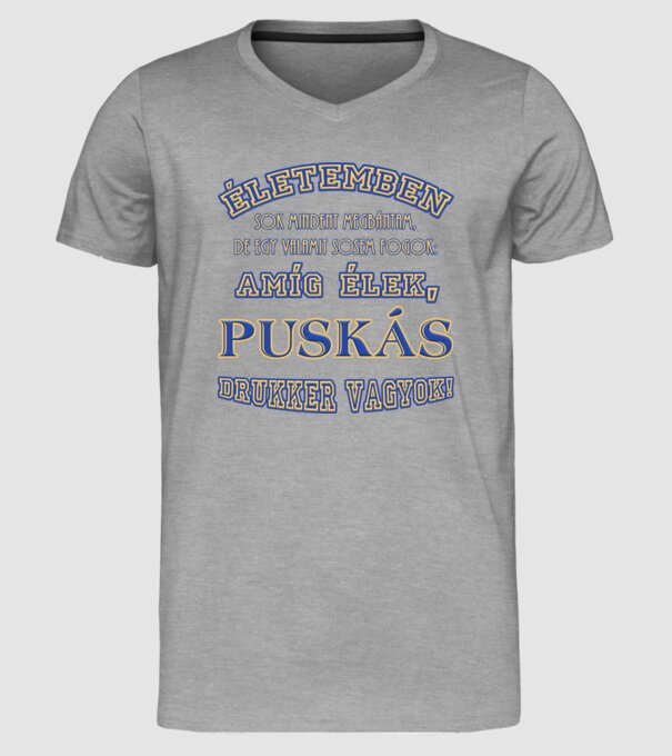  minta szürke pólón