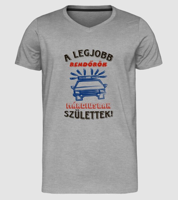  minta szürke pólón