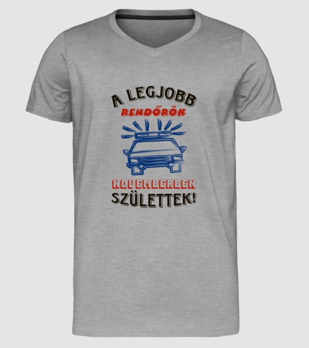  minta szürke pólón