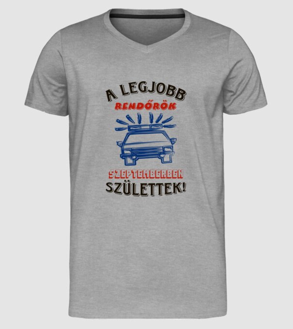  minta szürke pólón
