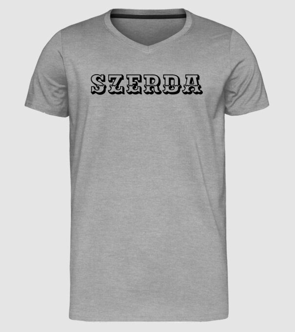  minta szürke pólón