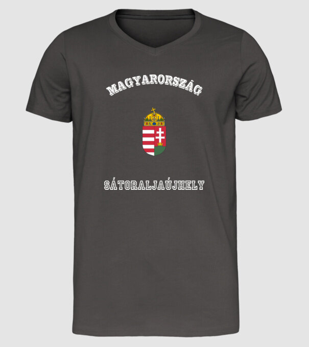  minta sötétszürke pólón