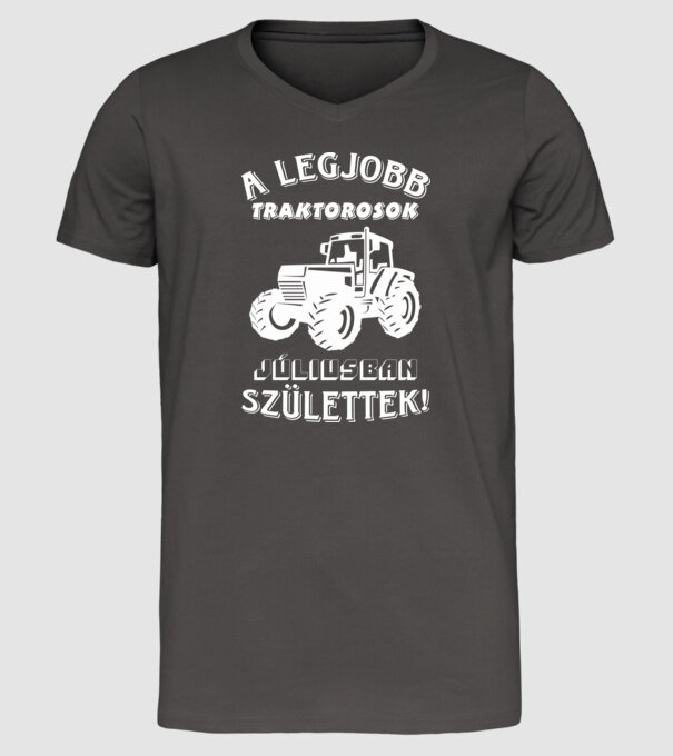  minta sötétszürke pólón