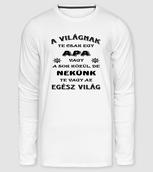  minta fehér pólón