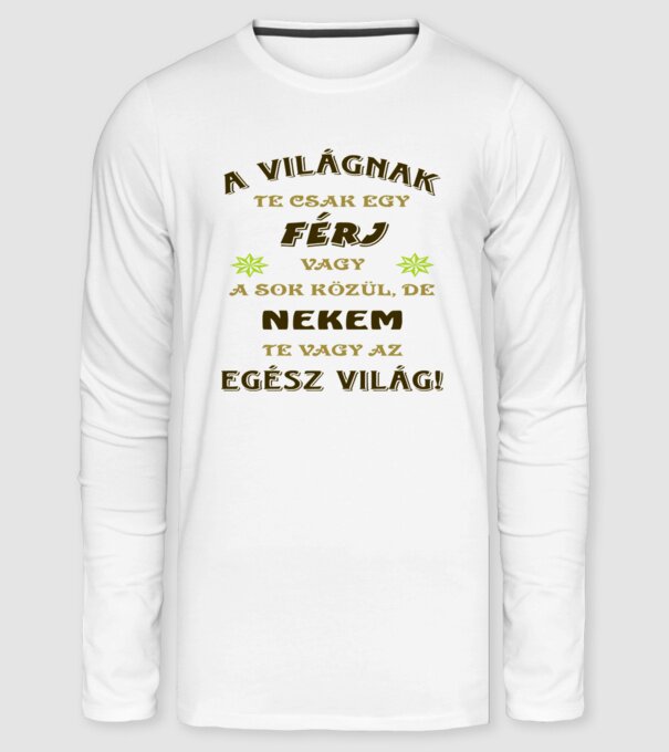  minta fehér pólón