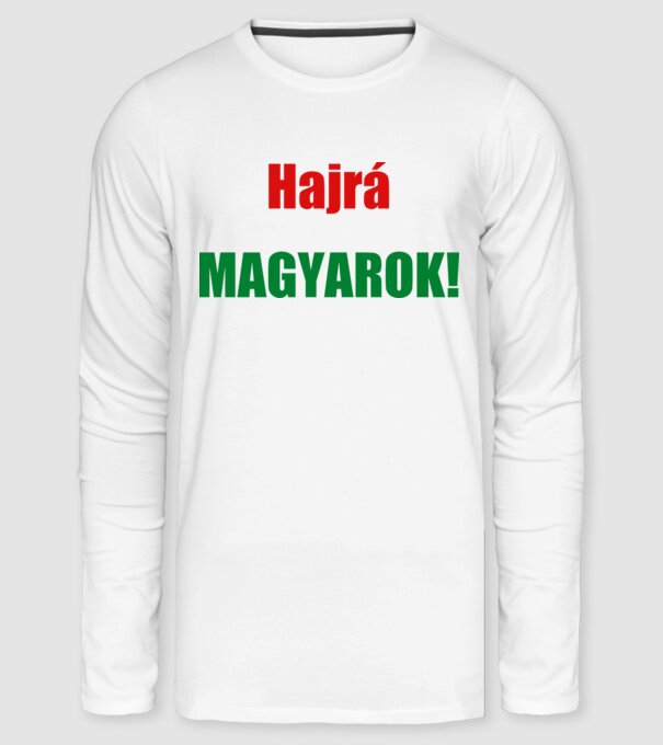  minta fehér pólón