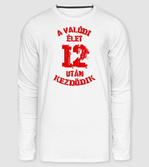  minta fehér pólón