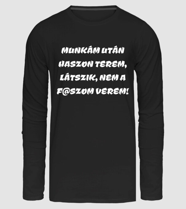  minta fekete pólón