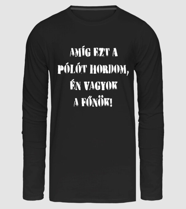  minta fekete pólón