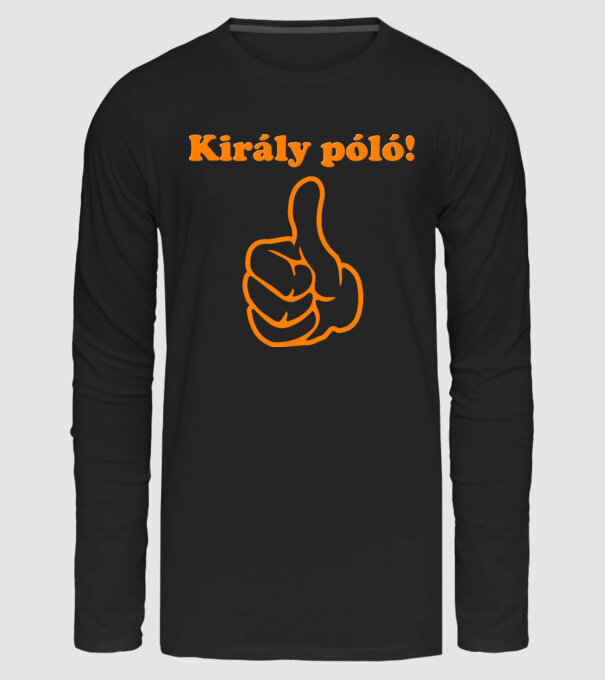  minta fekete pólón
