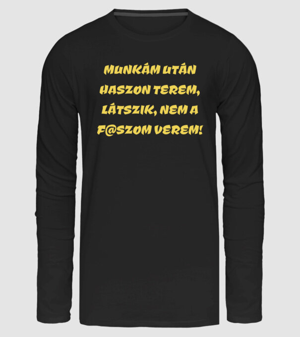  minta fekete pólón