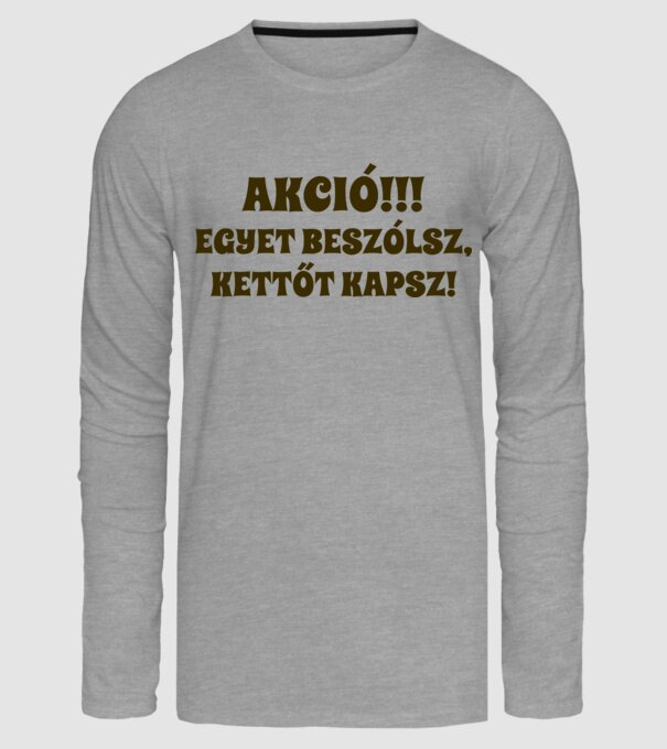  minta szürke pólón