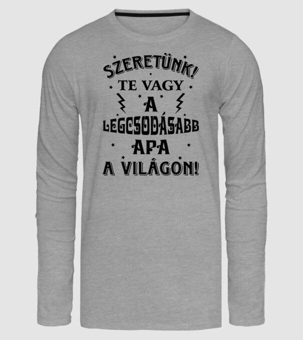  minta szürke pólón