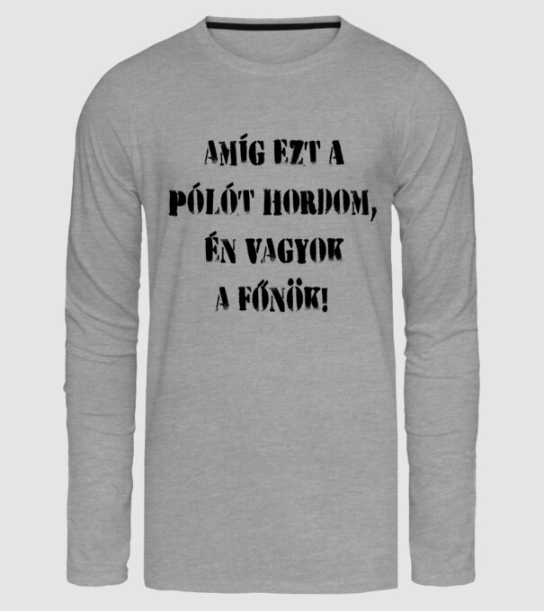  minta szürke pólón
