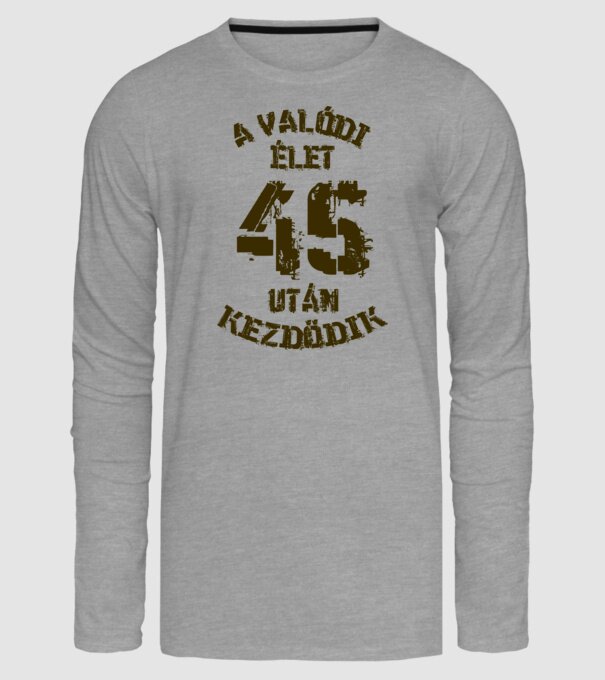  minta szürke pólón