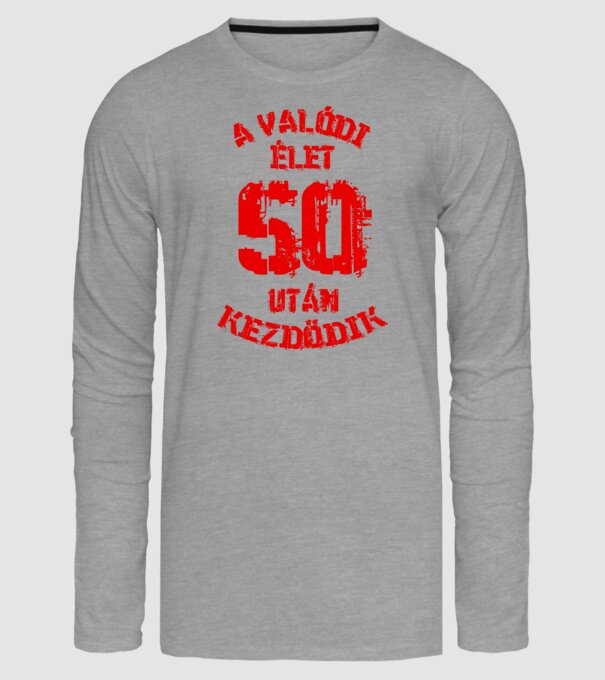  minta szürke pólón