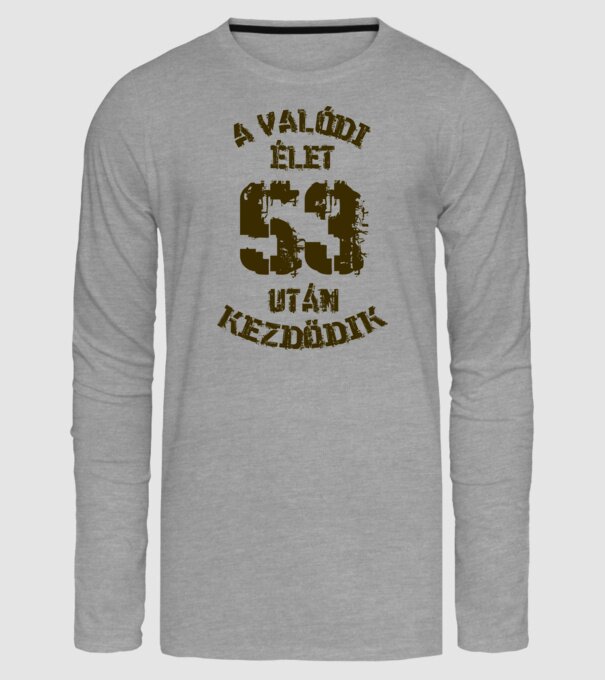  minta szürke pólón