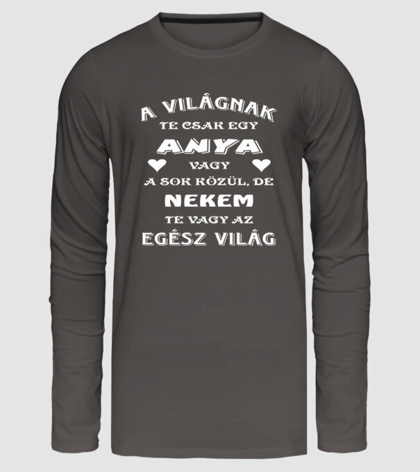  minta sötétszürke pólón