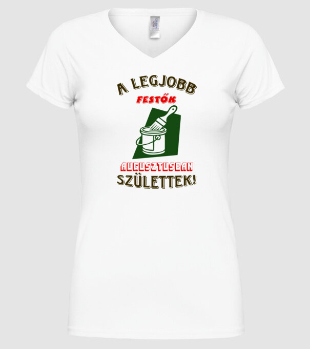  minta fehér pólón