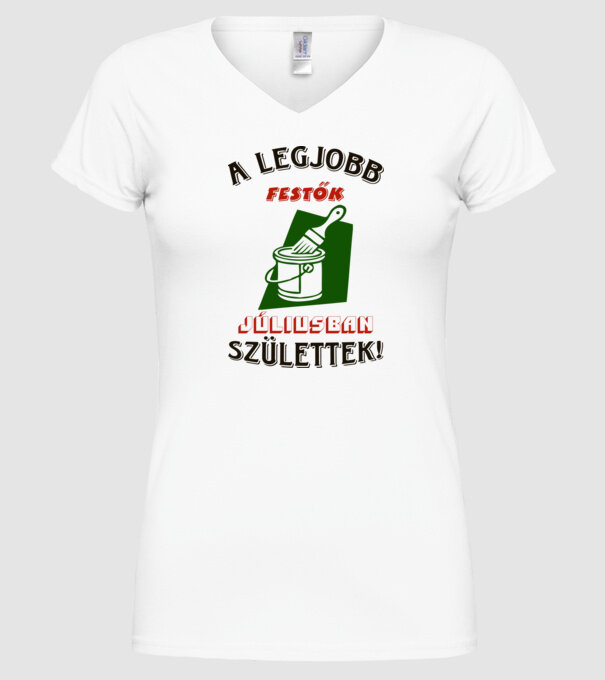  minta fehér pólón