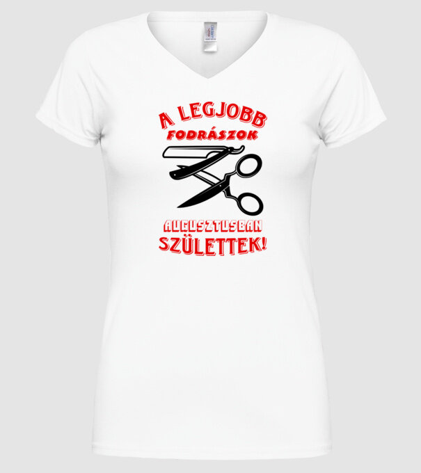  minta fehér pólón