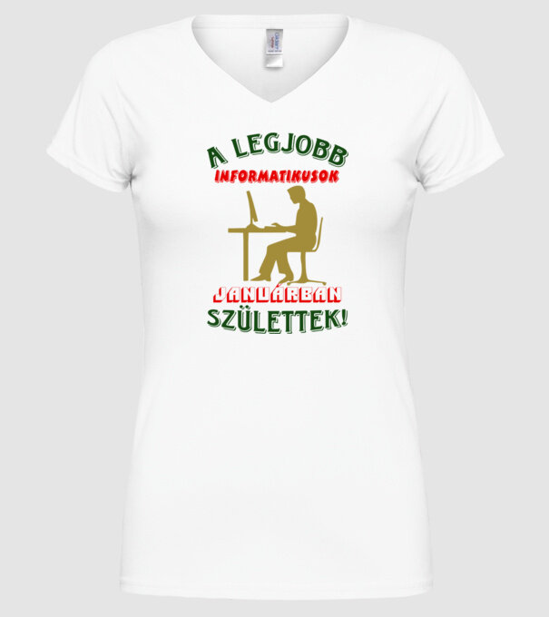 minta fehér pólón