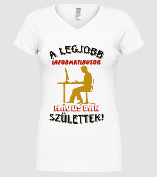  minta fehér pólón