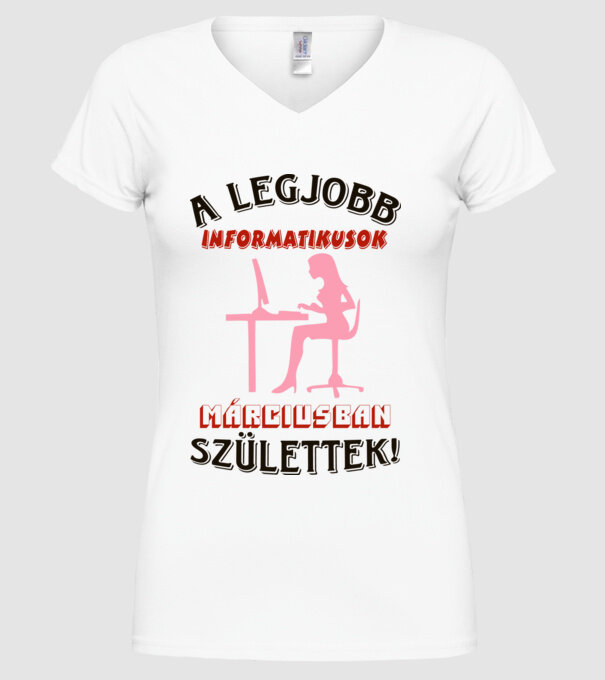  minta fehér pólón