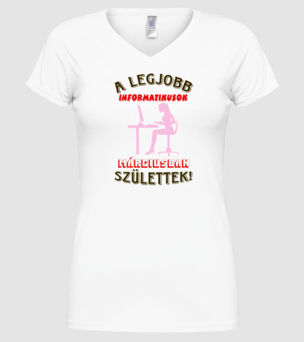  minta fehér pólón