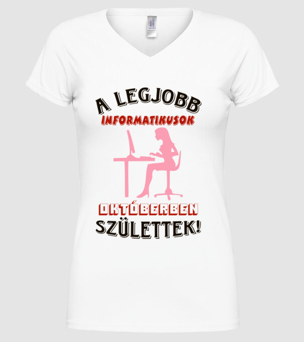  minta fehér pólón