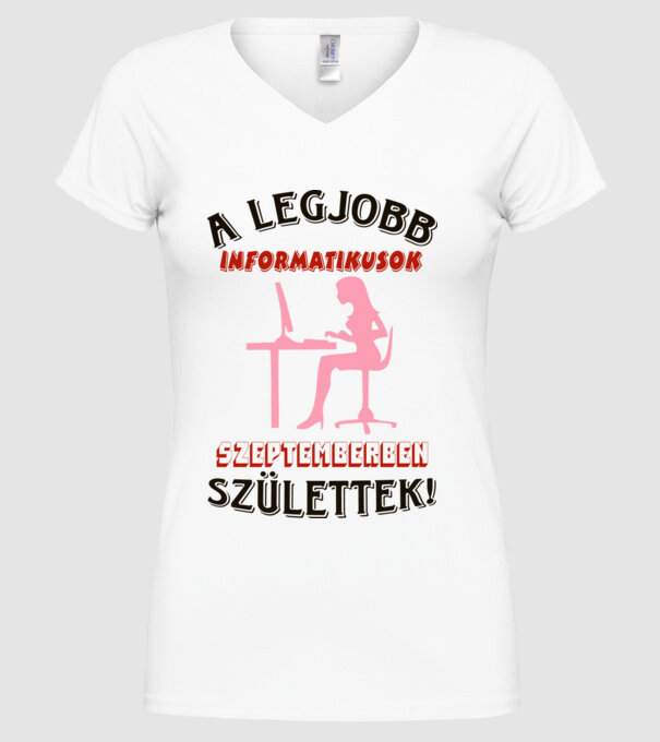  minta fehér pólón