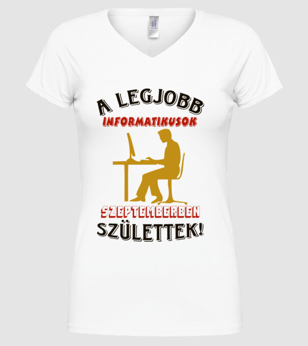  minta fehér pólón