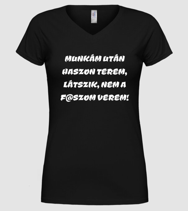  minta fekete pólón