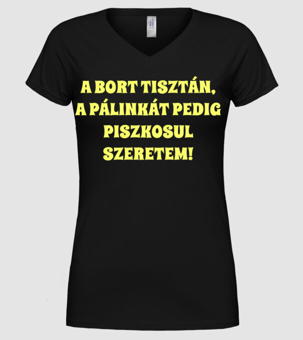  minta fekete pólón