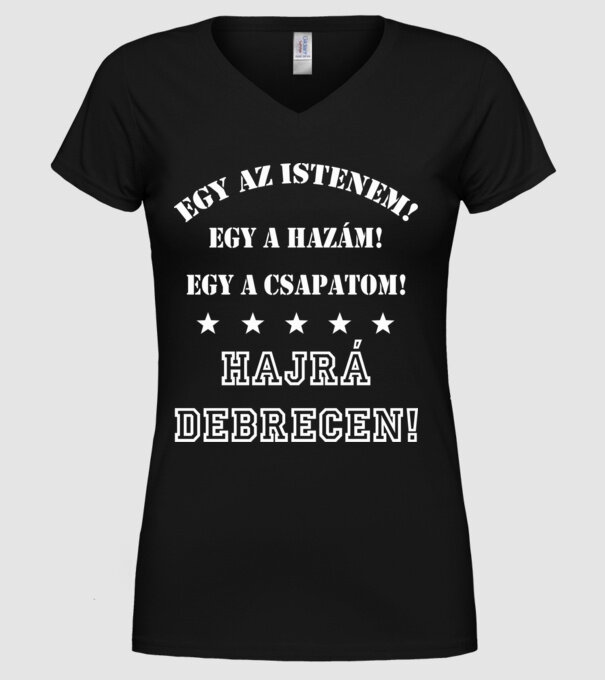 minta fekete pólón