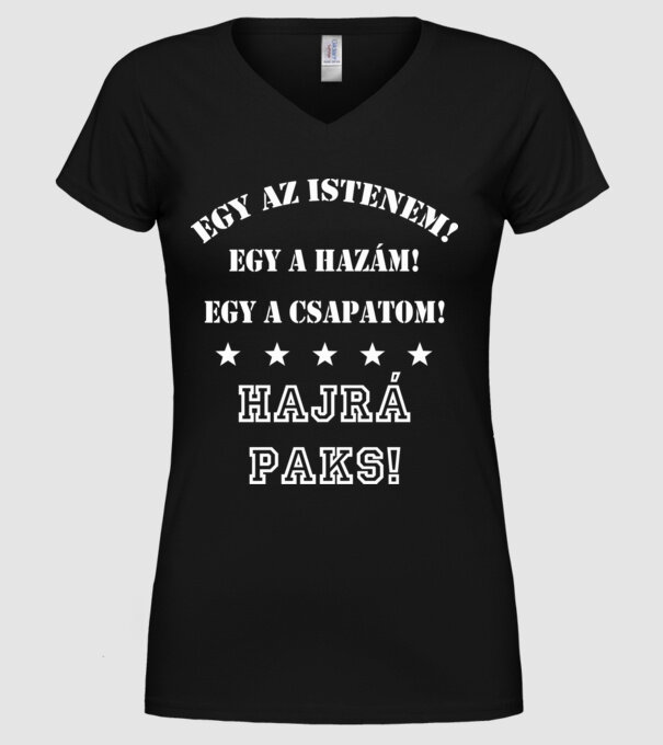  minta fekete pólón