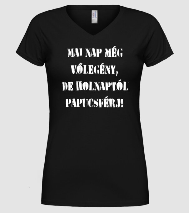 minta fekete pólón