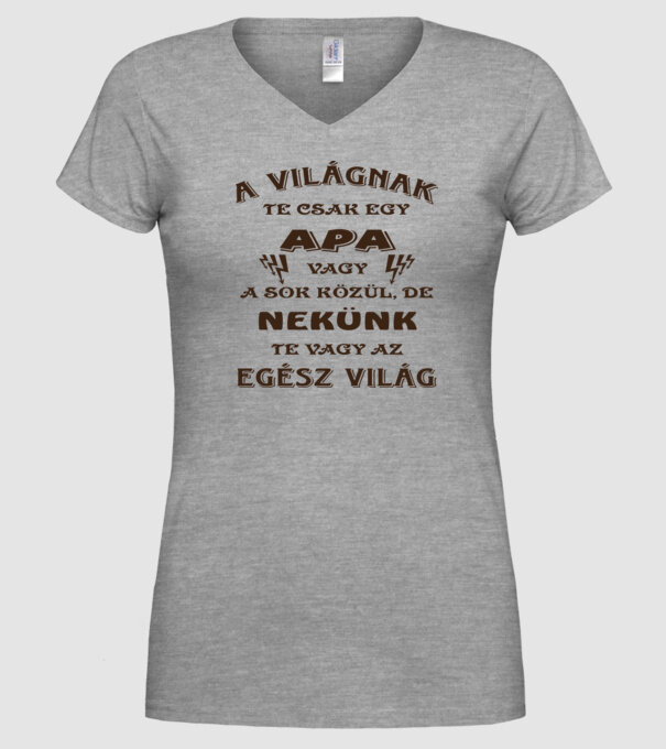  minta szürke pólón