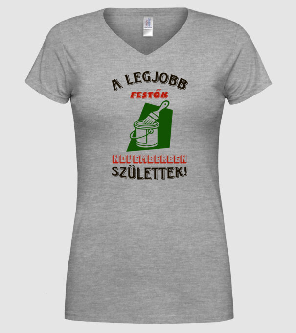  minta szürke pólón