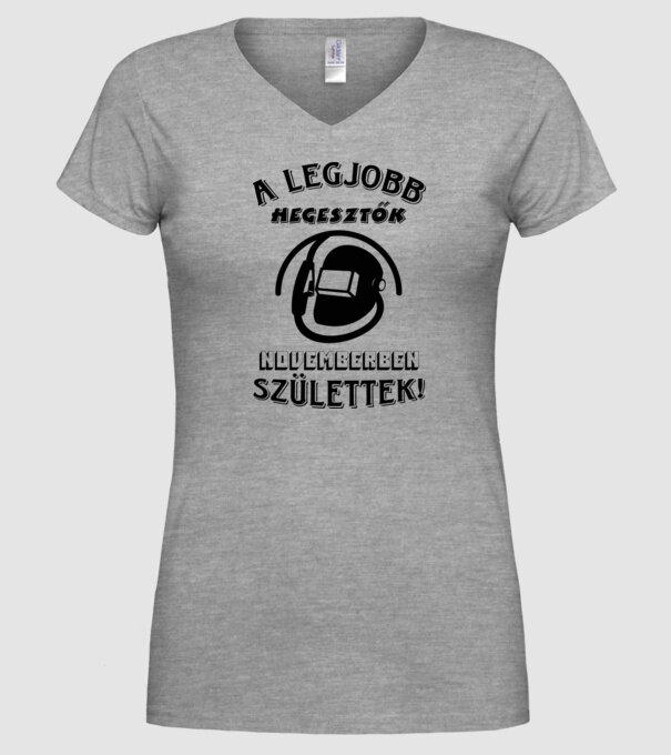  minta szürke pólón